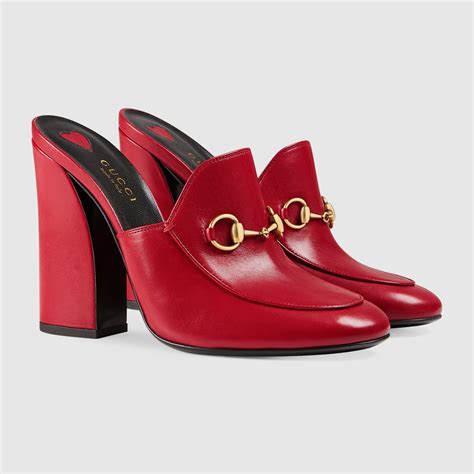 gucci mule heel|gucci princetown mules on sale.